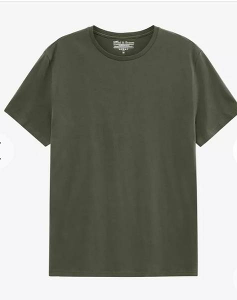 Bilde av Crew-Neck army green lang model